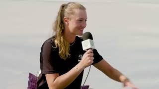 Racquet Magazine Happy Hour with Andrea Petkovic - Kristina Mladenovic