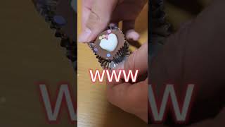 妹が初めてチョコ作ってた#カップチョコ#平成女児チョコ#100均#小学生youtuber #vlog