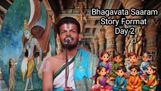 Velacheri Bhagavata Saptaham | Day 2 | Story Format | Dr Venkatesh Upanyasams