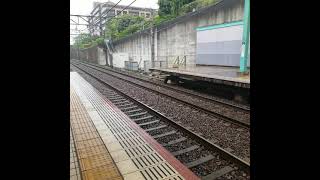 公津の杜駅での京成スカイライナー(回送列車)の通過映像。