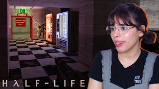 This is a Horror Game | First time playing Half Life | Part 2