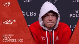 Ben Shelton Press Conference | Laver Cup 2024 Match 10