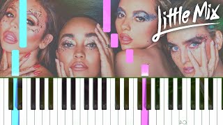 Not a Pop Song - Little Mix (Confetti) || Synthesia Piano Tutorial
