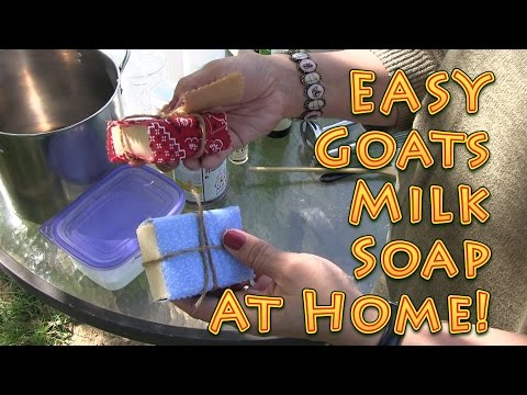 How to Make Goats Milk Soap EASY at Home Big Family Homestead How to Make Goats Milk Soap EASY at Home Big Family Homestead