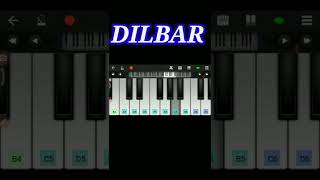 mobile piano tutorial || perfect piano || #shorts || #ytshorts || mobile piano dilbar tone