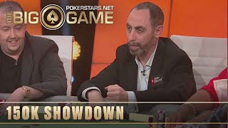 The Big Game S1 ♠️ W4, E4 ♠️ Barry Greenstein vs Chau Giang: 150K pot ♠️ PokerStars