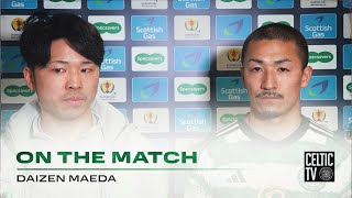 Daizen Maeda On The Match | Celtic 4-2 Livingston | Maeda Scores HAT-TRICK on 100th Appearance!