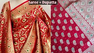 Banarasi Silk saree With price & Saree - Dupatta Free ??