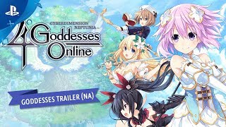 Cyberdimension Neptunia: 4 Goddesses Online - Goddesses Trailer | PS4