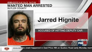 Man arrested after hitting Butler County deputy’s cruiser during chase, sheriff says