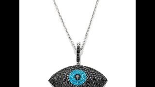 Rarities Gemstone and Spinel Evil Eye Pendant