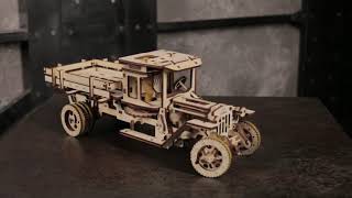 Truck Wooden Model Kit