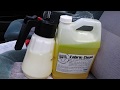 Chemical guys fabric clean upholstery cleaner test review first impression