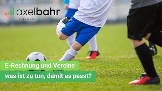 E-Rechnung und Vereine – was ist zu tun, damit es passt?