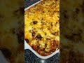 Cheesy 🧀 Baked Beefaroni Recipe // American Goulash w/ Ground Beef Recipe