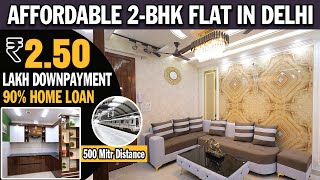 Luxury 2Bhk Booking Amount Only 2.5 LAKH | Fully Furnished 2Bhk Flat In Delhi | Near Metro Property