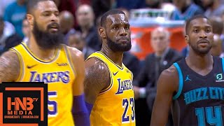 Los Angeles Lakers vs Charlotte Hornets 1st Half Highlights | 12.15.2018, NBA Season