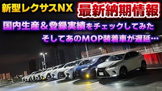 【新型NX】生産と登録実績から見る納期情報！そして10月以降に一部の生産が止まる…？NEXUS MEETS再開します！東北開催受付開始！