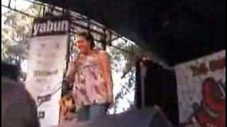 Casey Donovan performing 'What's Goin On' at Yabun Festival