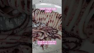 맛있는 오징어 숙회 만들기