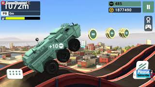 MMX Hill Dash / Monster Truck / 4x4 Racing Games / Android Gameplay Video #2
