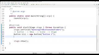 cs212 JavaFX Timer