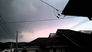 2013.8.12川崎市  夕立ちの雷さん4