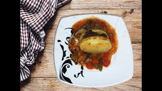 Ətli və souslu kartof/Etli ve soslu patates/Картофель с мясом и соусом/Potatoes with meat and sauce