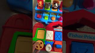 Playskool VS Fisherprice 1234 pop up animals really satisfying #shorts #best #popup