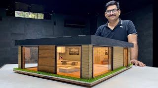DIY Making a Miniature Simple House | Architectural Model | Part 1
