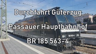 Trainspotting | Güterzug Durchfahrt Passauer Hauptbahnhof