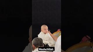 Lucky baby Masha'Allah makkah live madina live hajj 2025live #makkah #madina #shortvideo #shorts