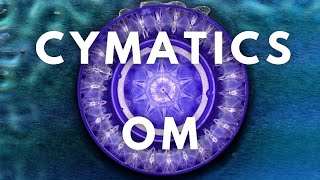 Physics of AUM/OM mantra made visible - CYMATICS - Sound of Creation