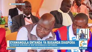 Eyawangula Entanda ya Buganda Diaspora Ategese Omukolo, Yeeyanzizza Obwakabaka olw’Okumukwasizaako