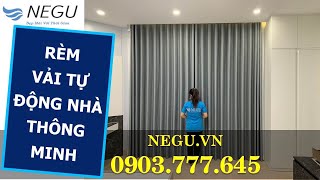 【NEGU】Rèm Vải Nhập Khẩu Tự Động | ✅ Rèm Vải Nhật Nhập Khẩu | May Hấp Công Nghệ Mới | 0903.777.645