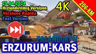 Erzurum-Kars | Accelerated Version (Türkiye Tour - Video #40)