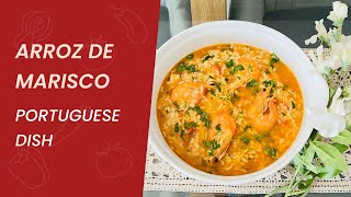 Cooking Asmr | Seafood Rice | Arroz de marisco recipe with simple ingredients | Portuguese dish