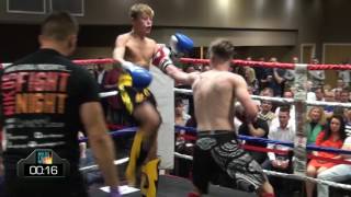 BEN MCDONNELL VS LUCAS FRANCE - K1 - NIKO FIGHT NIGHT 8