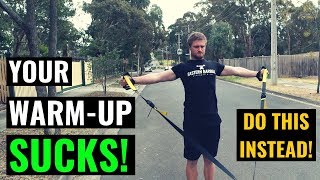 Your Warm-Up Sucks!  Try This Instead! | Upper Body Sled Warm-up