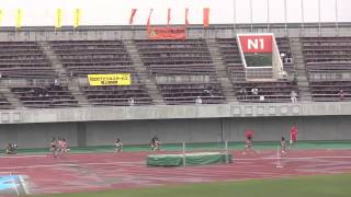 東日本実業団2015女子200m予選2組 渡辺真弓24.41( 1.5)