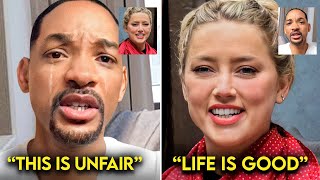 Johnny Depp Reacts To Will Smith Getting A 10-Year Ban From Hollywood While Amber Still Walks Free