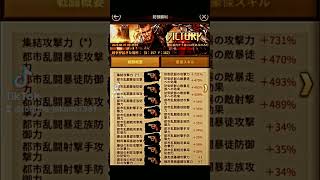 現在防御武器の攻撃バフ731％📱スマゲーMafia city