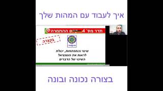 מה הסיבה שאתה לא מתמיד? (רמז: לא עצלנות)