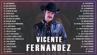 VICENTE FERNANDEZ GRANDES EXITOS  |  VICENTE FERNANDEZ SUS MEJORES EXITOS 2022
