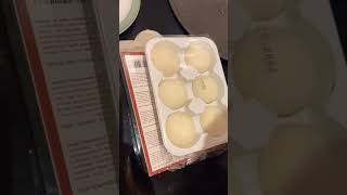 Low calories Coconut mochi ice cream, so delicious must try this one,very low calories #shorts