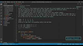 Challenge 08 Pairwise python freecodecamp