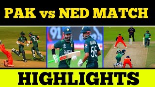 Pakistan vs Netherlands world cup 2023 full highlights //PAK VS NED WORLD CUP FULL HIGHLIGHTS