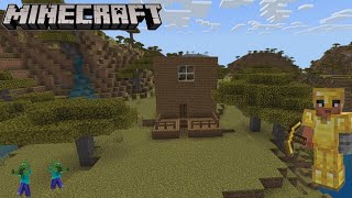 Making an easy house in Minecraft