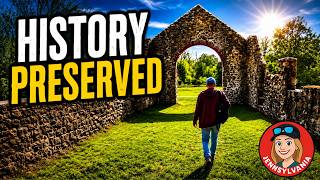 Exploring the ONCE ABANDONDED IRON FURNACE ~ Lock Ridge Furnace Park
