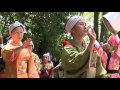 種子島の郷土芸能：ヤートセー河内神社秋季大祭での奉納踊り2015年仲西地域